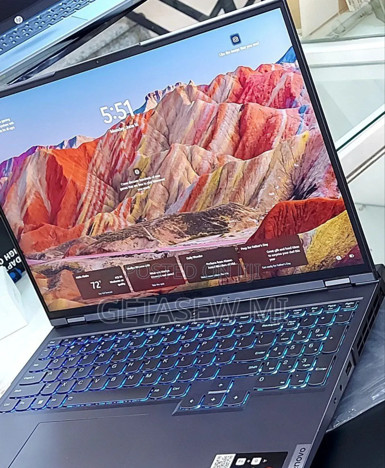 New Laptop Lenovo Legion 5 16GB AMD Ryzen 7 SSD 512GB