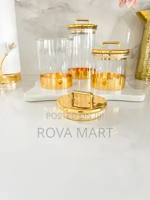 3 PCS Set Acrylic Canister