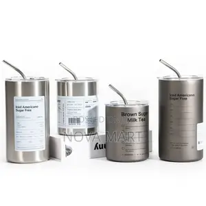 Drinking Jar With Straw