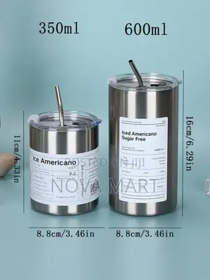 Drinking Jar With Straw