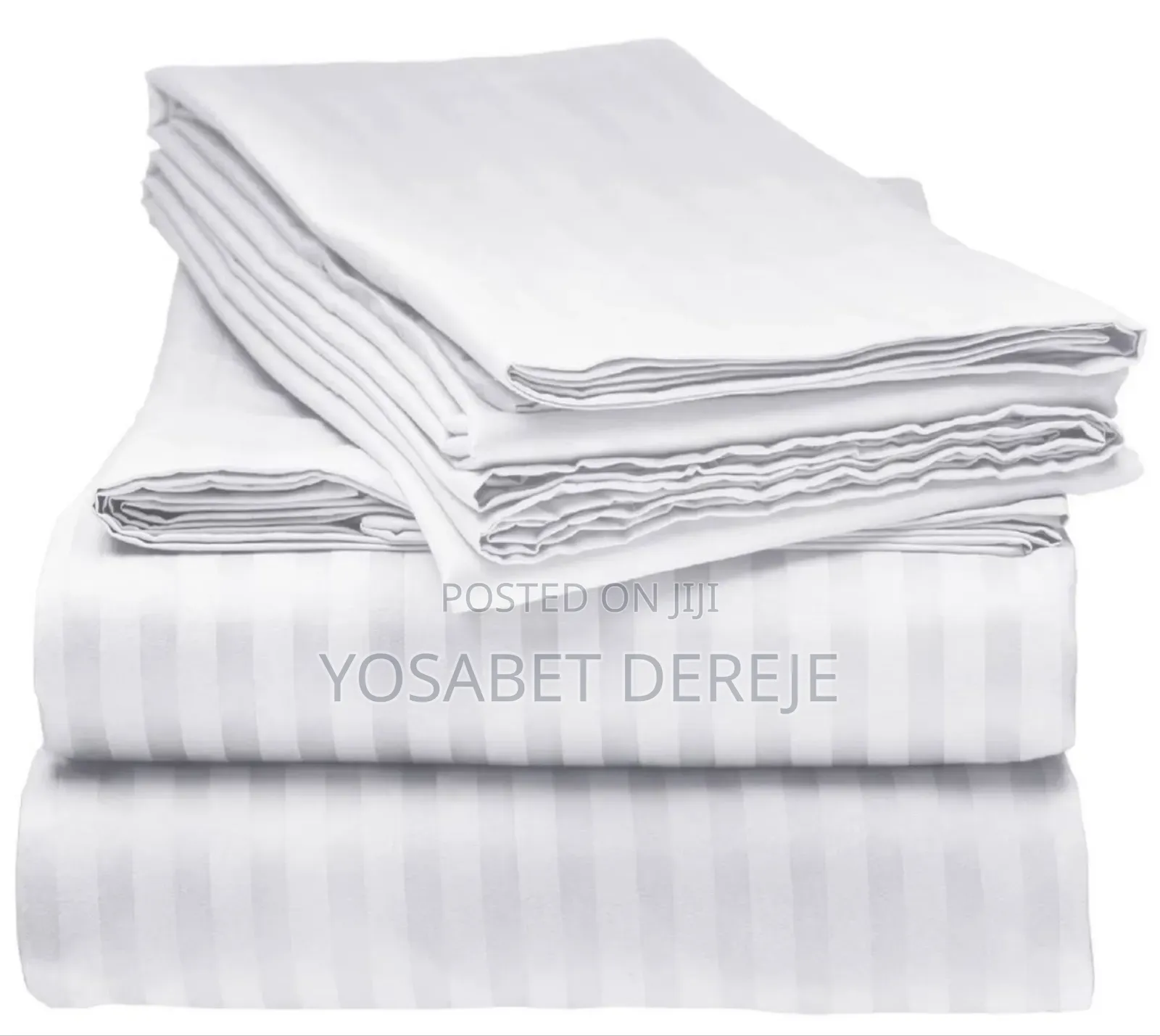 አንሶላ 2 እና ትራስ ልብስ 2