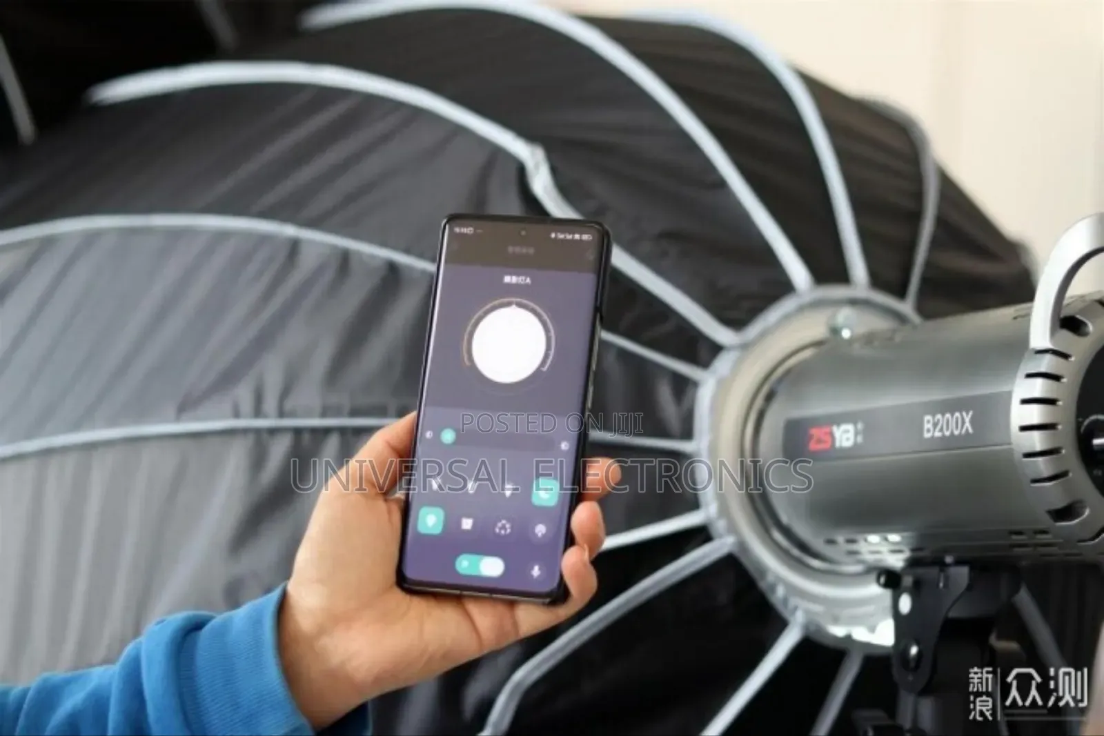 Photography Led Film 200 Watt Spot Light With True Colors