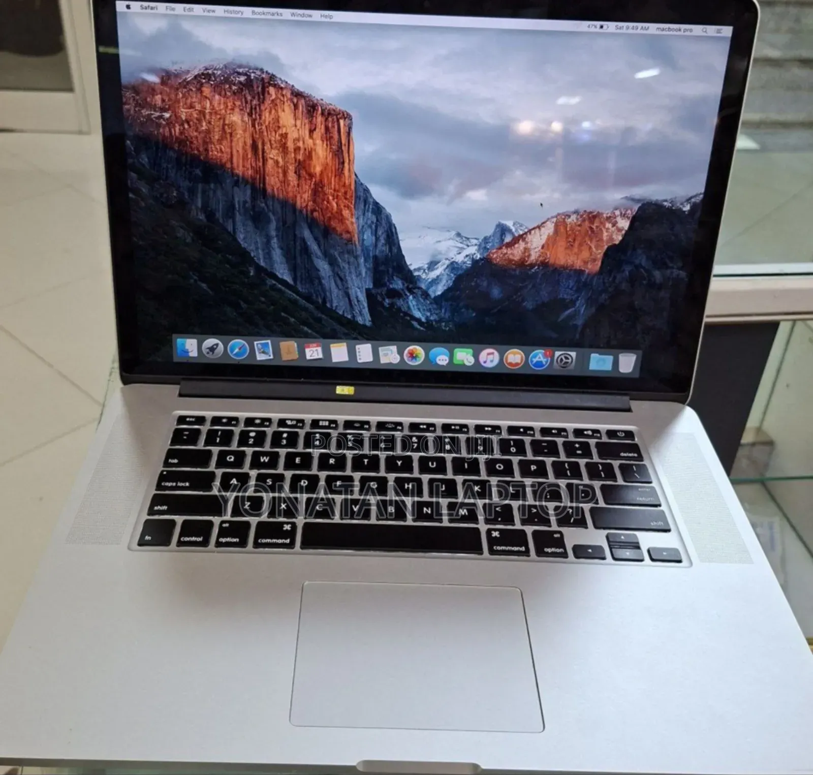 New Laptop Apple MacBook Pro 16GB Intel Core I7 SSD 256GB