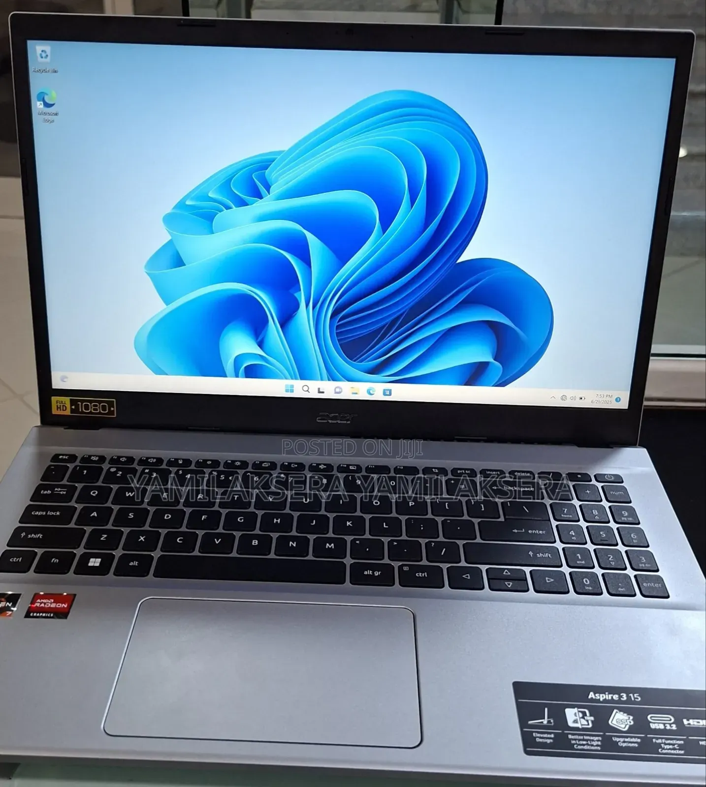 New Laptop Acer Aspire 3 16GB Intel Core I5 SSD 512GB