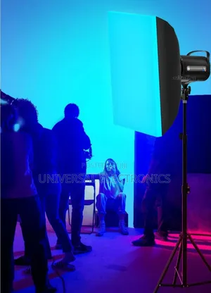 500 Watt RGB Studio Highlight Spot Light–Dimmable + Remote