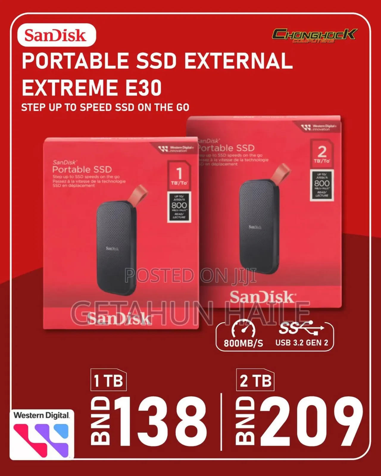 Sandisk Portable 1tb SSD