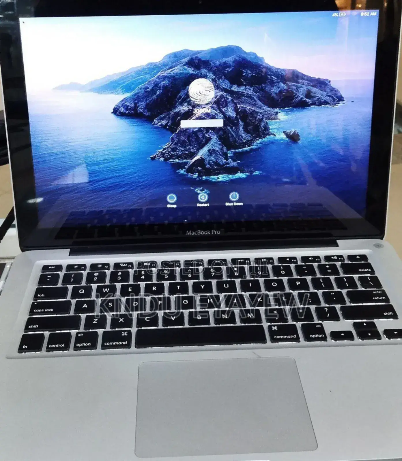 New Laptop Apple MacBook 2012 4GB Intel Core I5 HDD 500GB