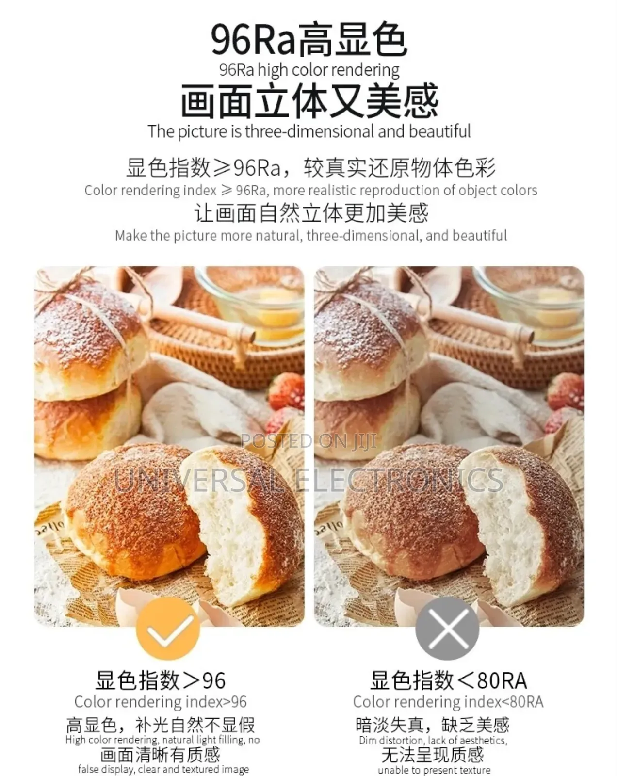 Rechargeable Portable Coloraccurate Handheld Film Spot Light