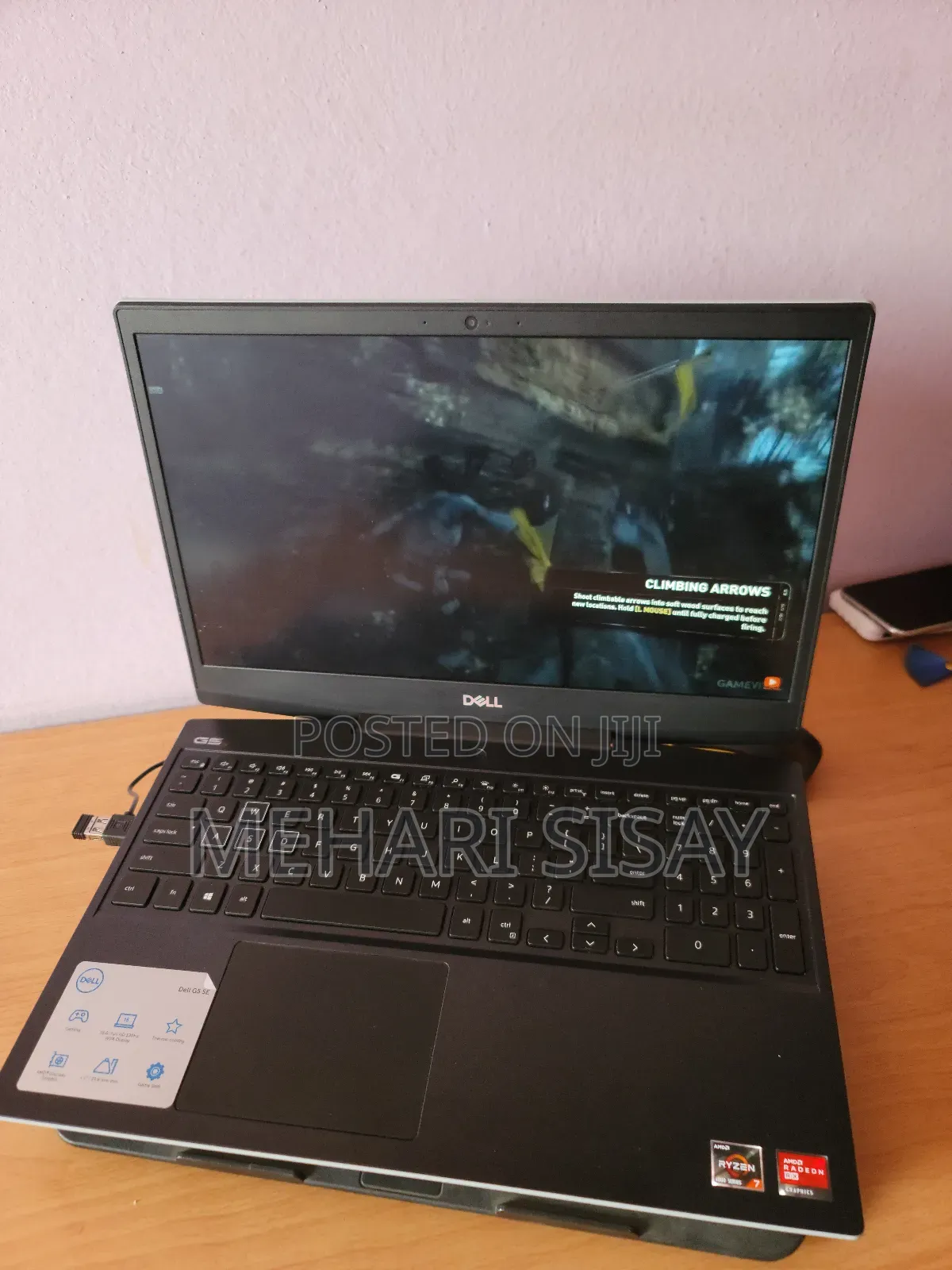 New Laptop Dell G5 16GB AMD Ryzen 7 SSD 512GB