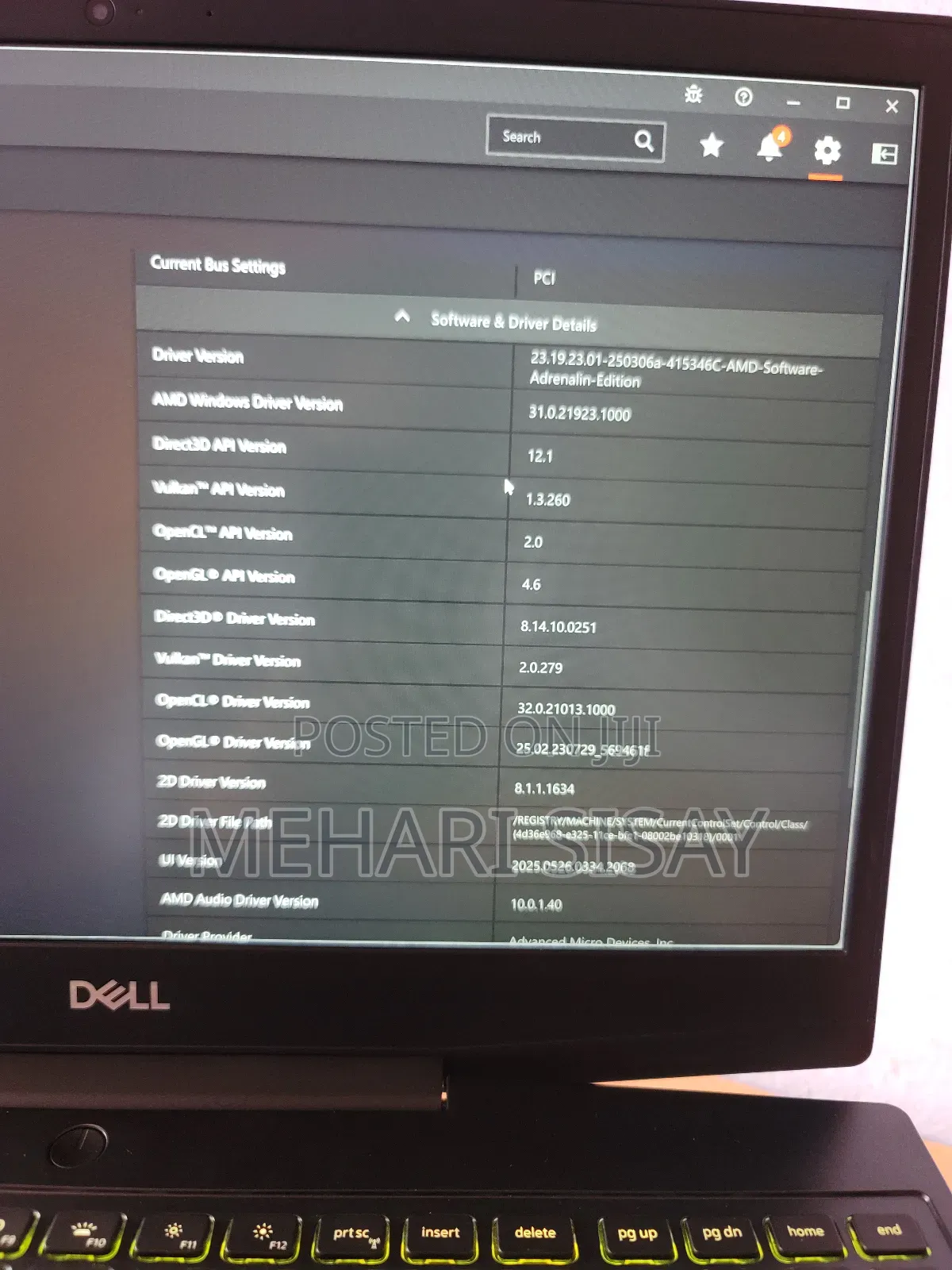 New Laptop Dell G5 16GB AMD Ryzen 7 SSD 512GB