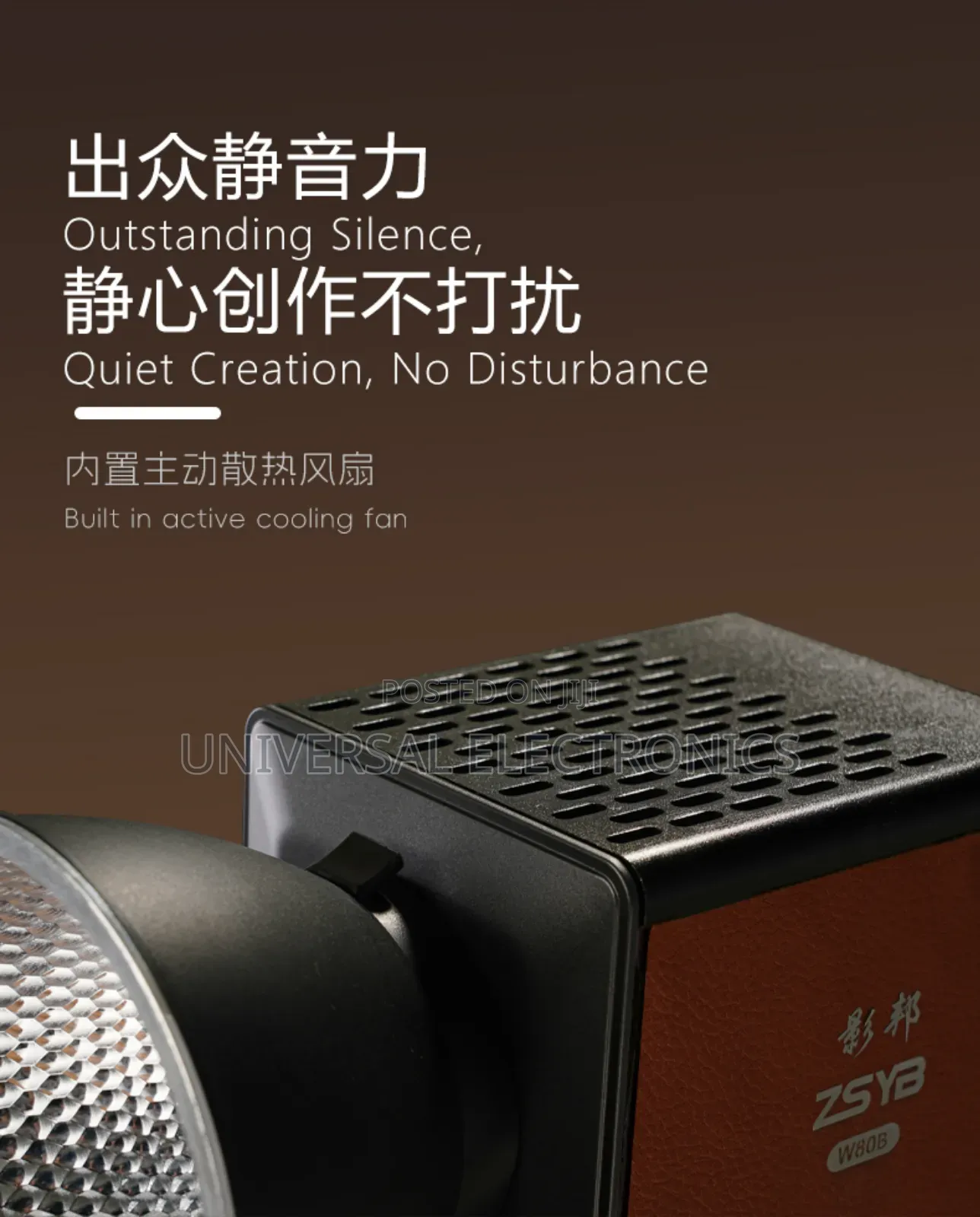 Battery-Powered Handheld Film Spot Light