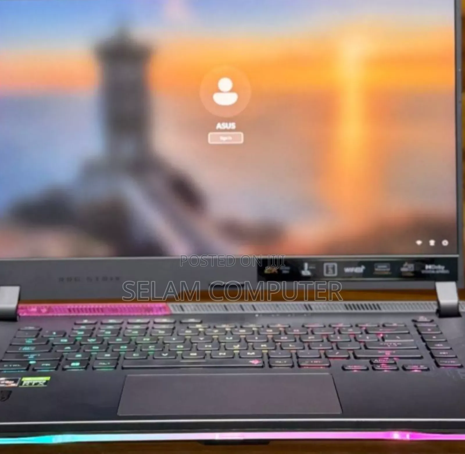 New Laptop Asus ROG Strix G15 32GB Intel Core I9 SSD 1T