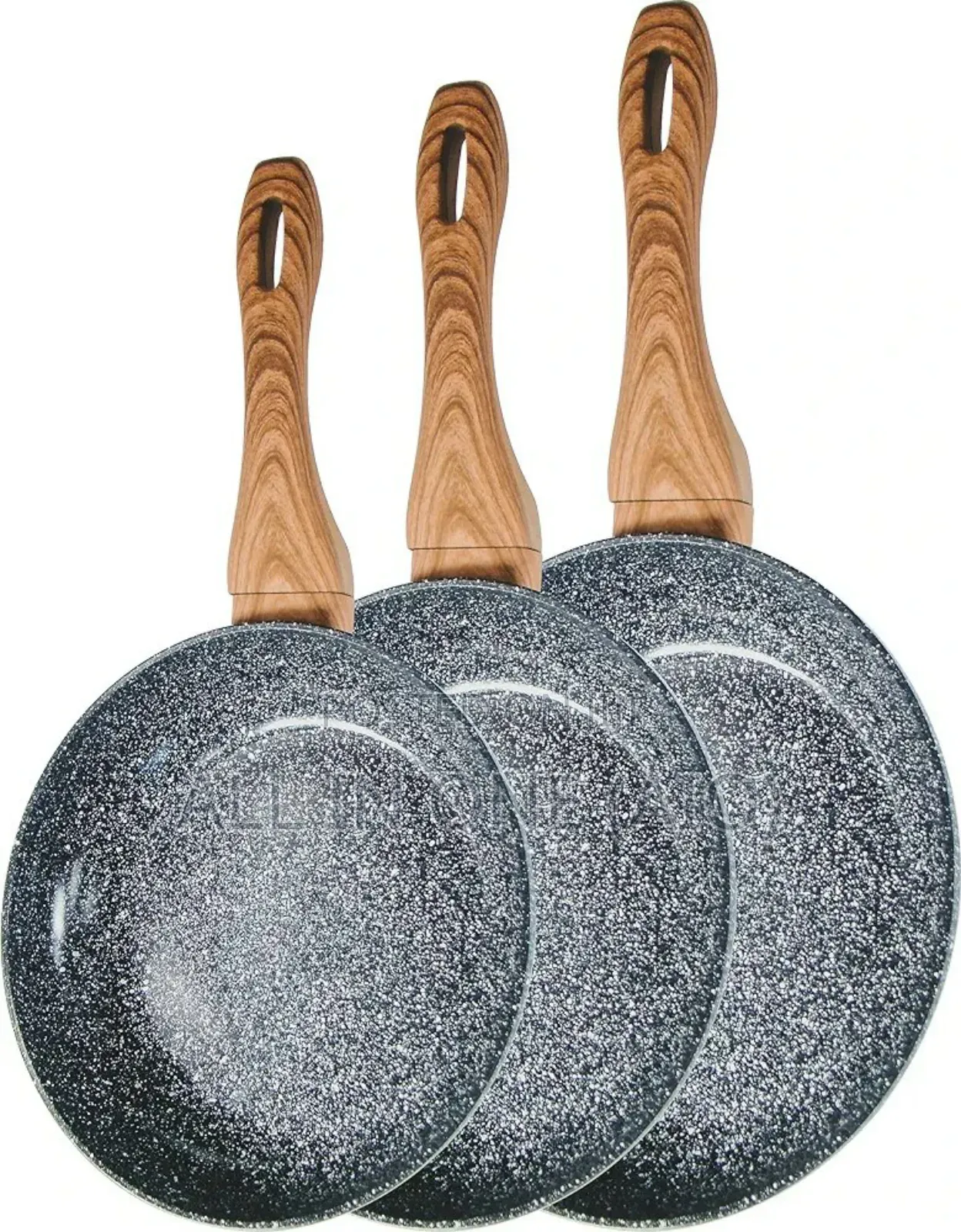 Momcoc Fry Pan Set የሴራሚክ መጥበሻ / የማይዝ