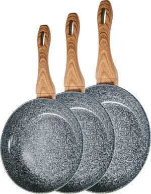 Photo - Momcoc Fry Pan Set የሴራሚክ መጥበሻ / የማይዝ