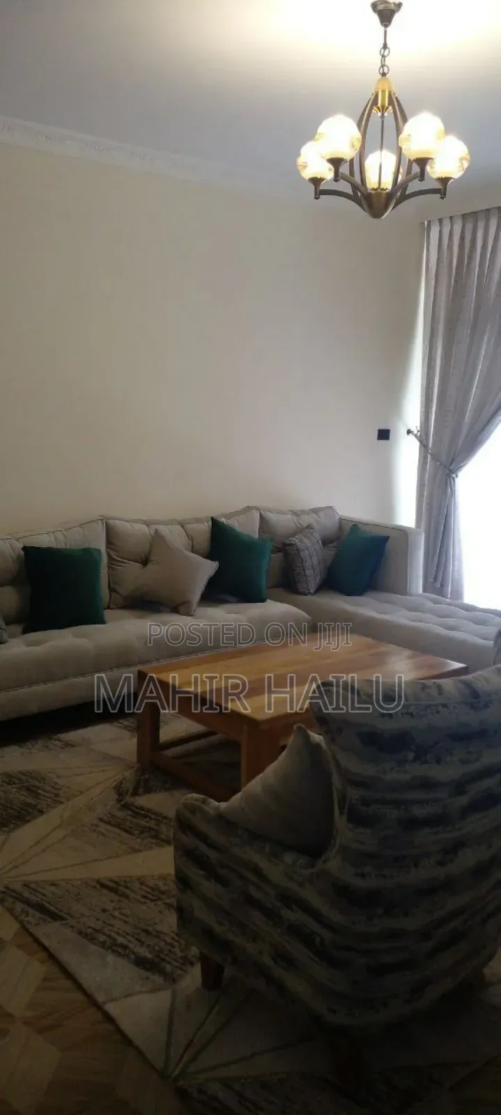 Furnished 3bdrm Apartment in Real, Bole for rent