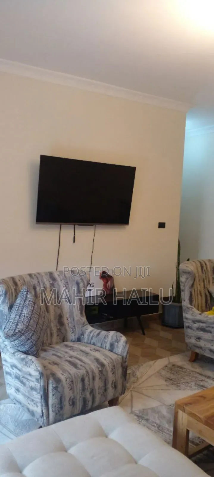 Furnished 3bdrm Apartment in Real, Bole for rent