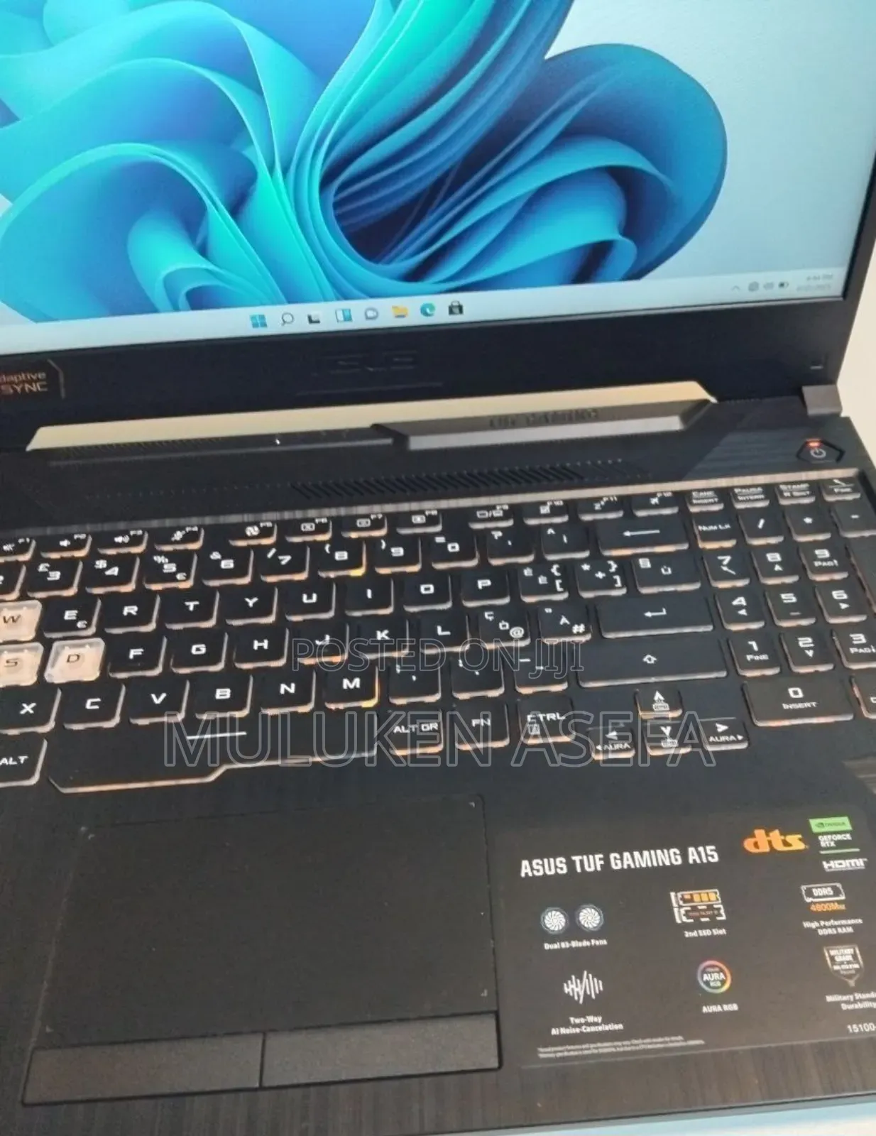 New Laptop Asus TUF Gaming A15 16GB AMD Ryzen 5 SSD 512GB