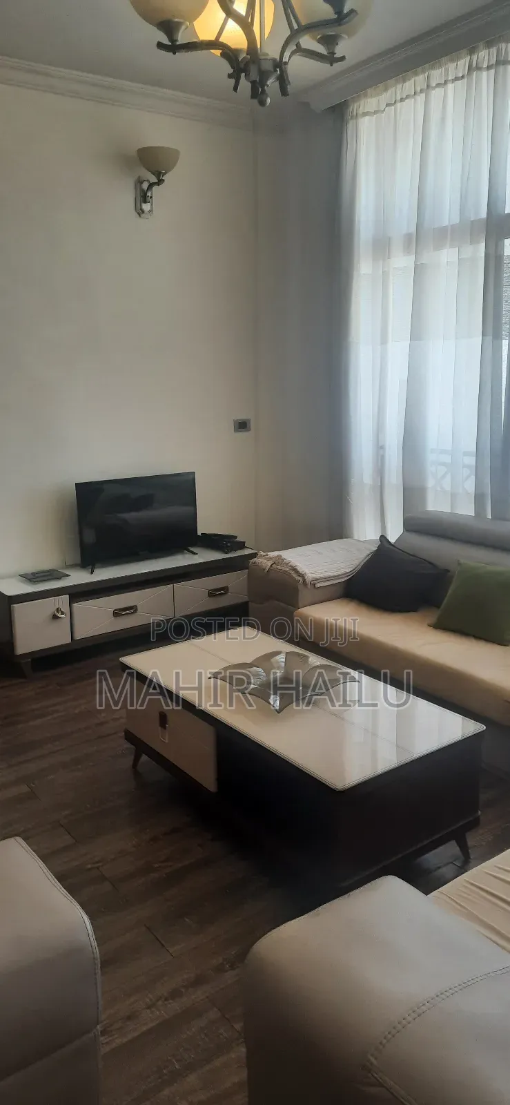 Furnished 2bdrm Apartment in Top, Bole for rent