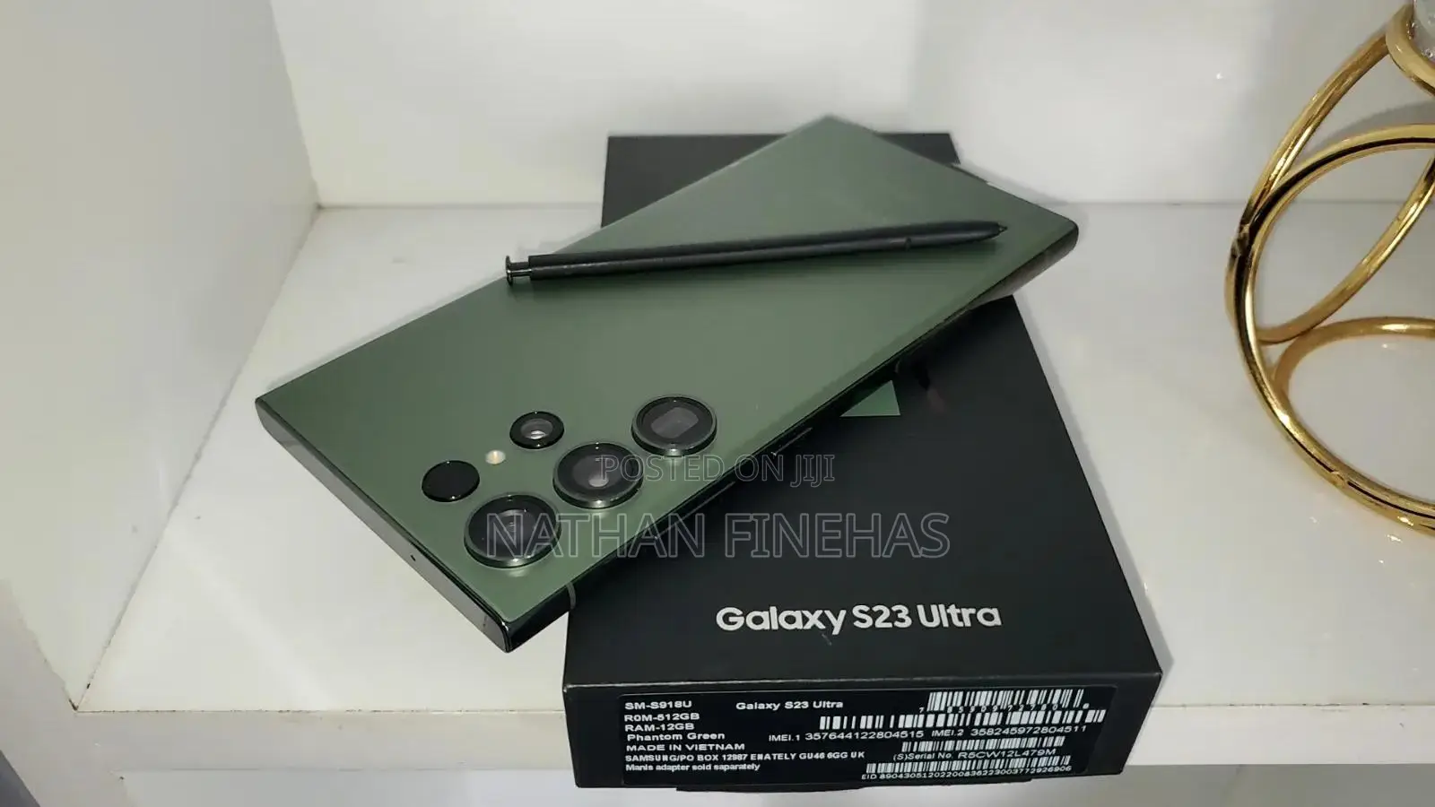 New Samsung Galaxy S23 Ultra 512 GB Green