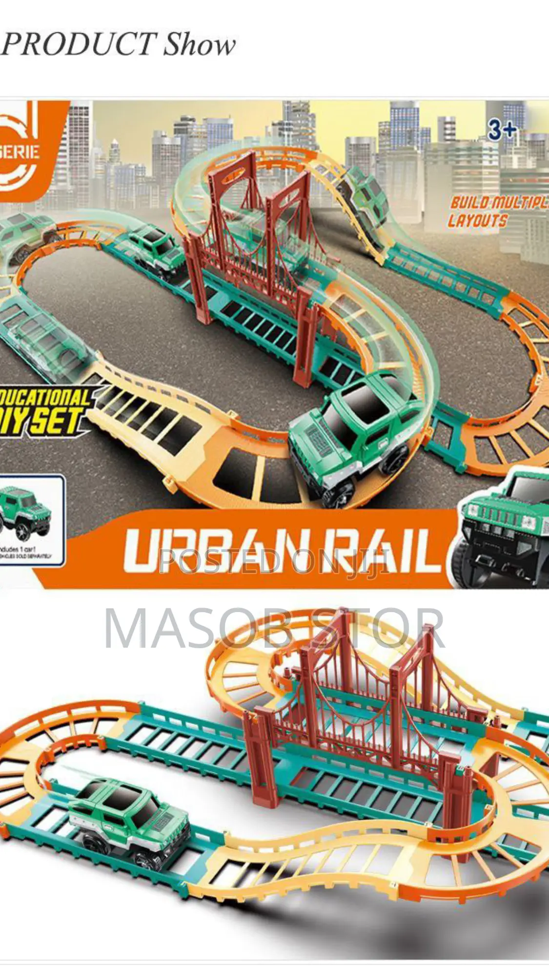 Urban Rail, an Educational Diy Set / መኪና