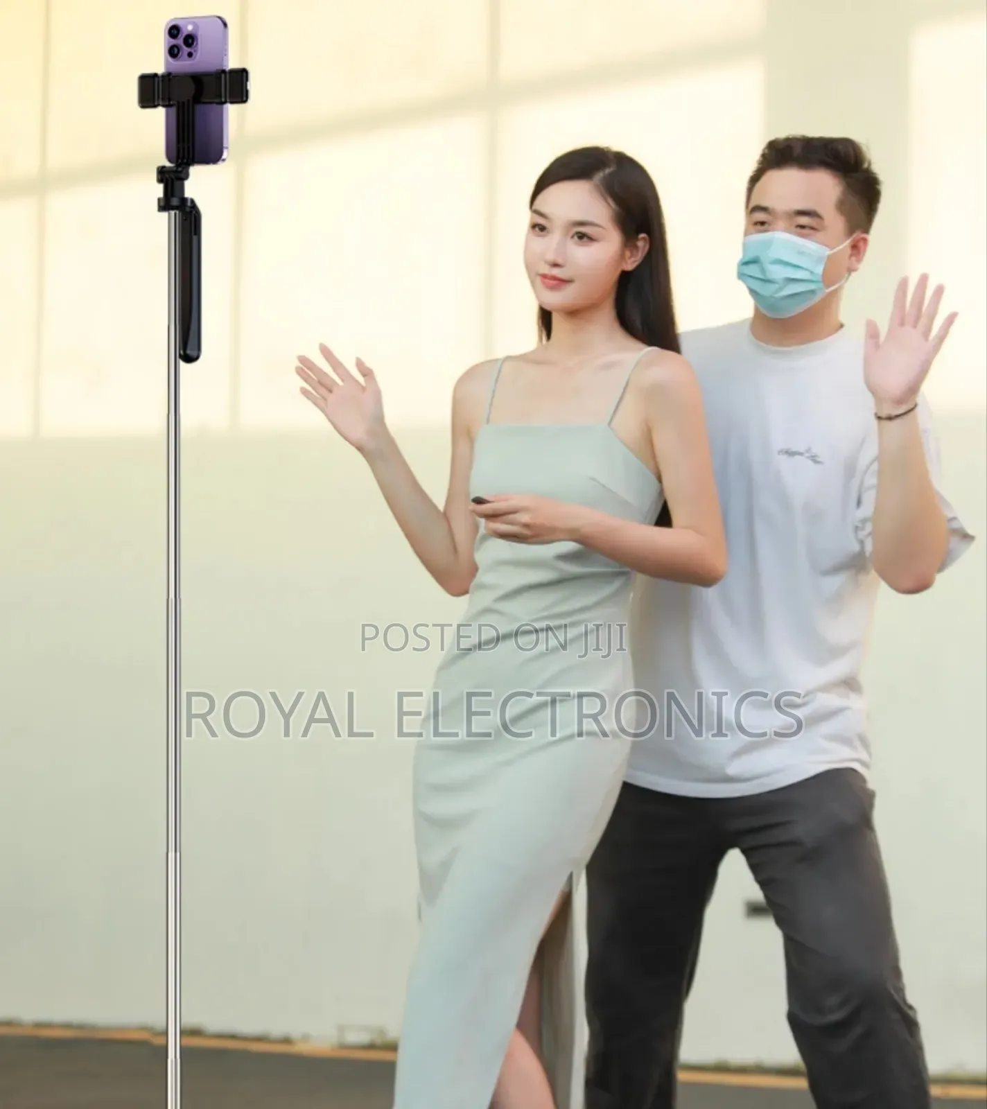 Selfi Stick Tripod 1.7 Meter 6-Section Retractable