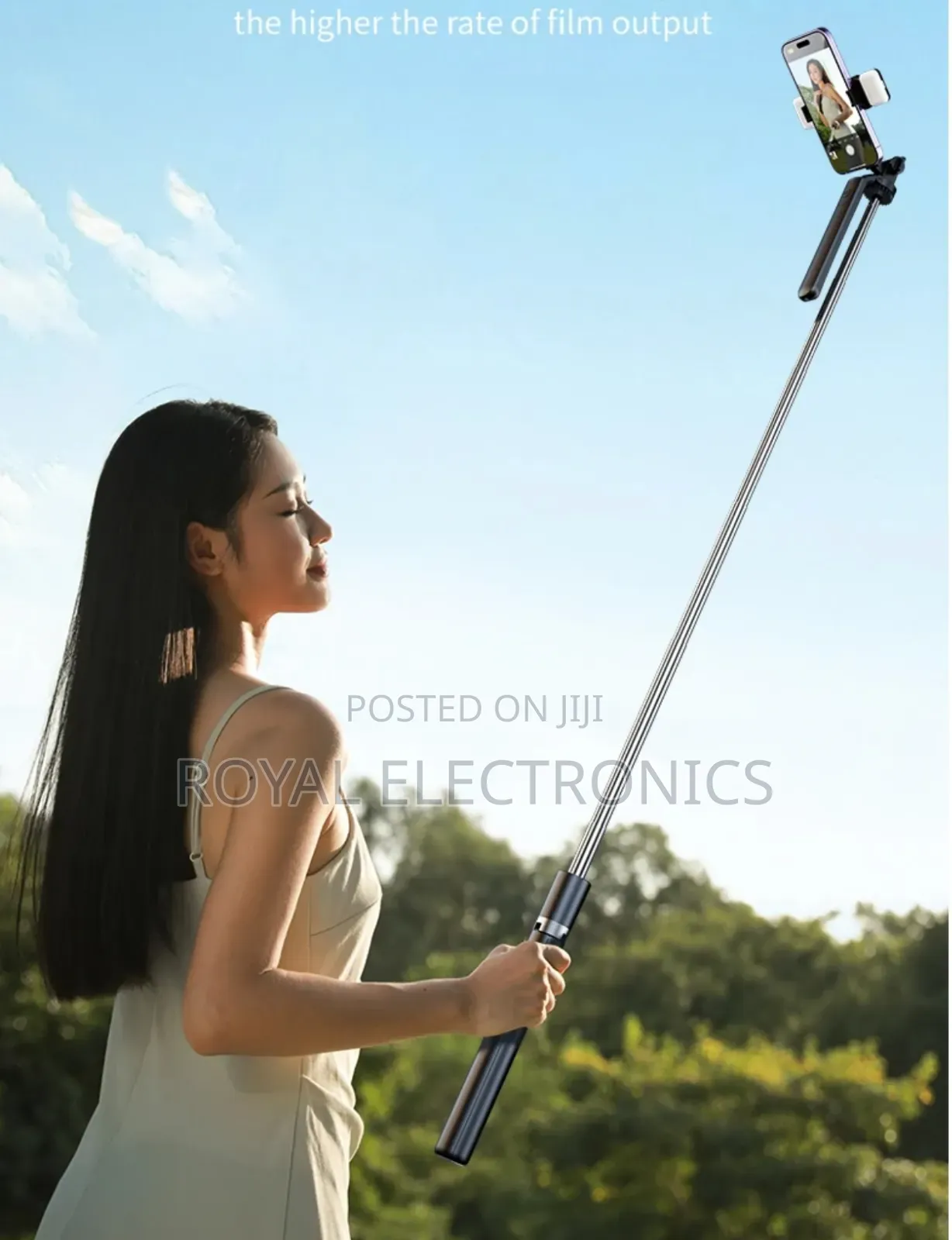 Selfi Stick Tripod 1.7 Meter 6-Section Retractable
