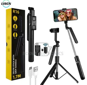 Selfie Stick Tripod 1.7m 6-Section Retractable Aluminumalloy