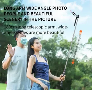 Selfie Stick Tripod 1.7m 6-Section Retractable Aluminumalloy