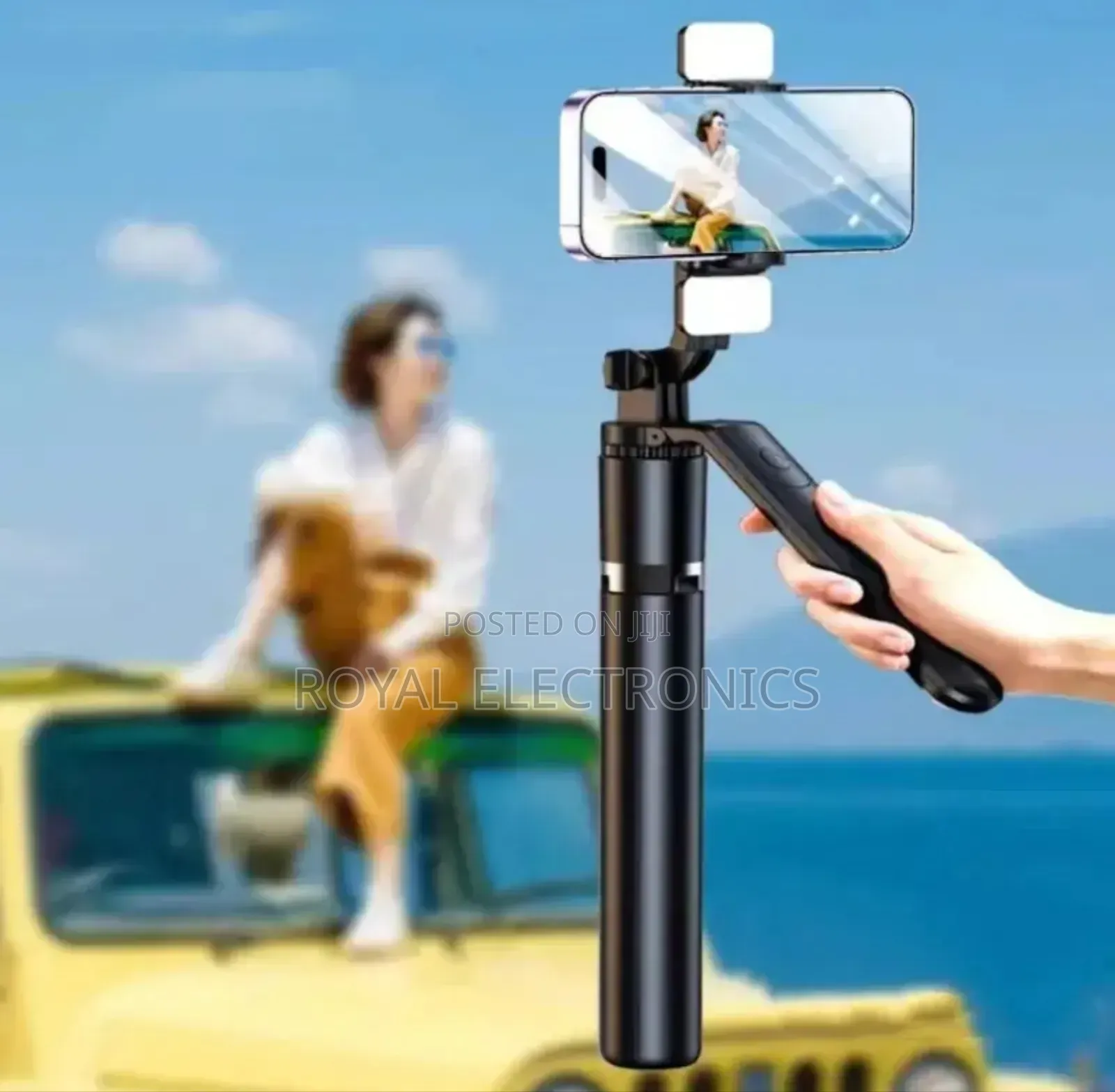 Selfie Stick Tripod 1.7m 6-Section Retractable Aluminumalloy
