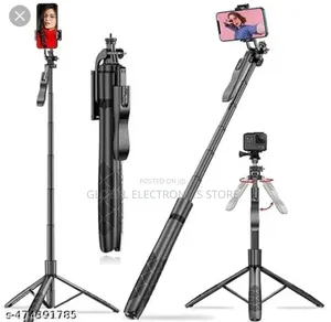 4-Axis Selfi Stick Tripod 1.7 Meter for Phone and Canera