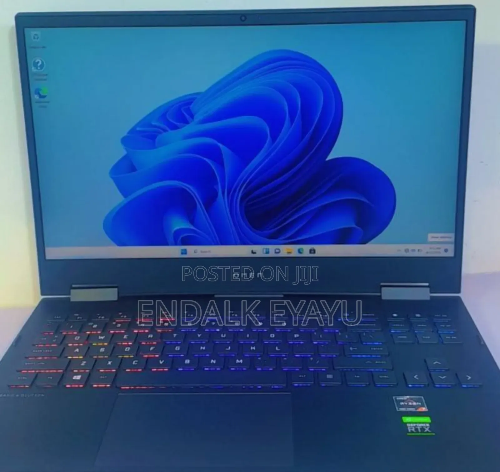 New Laptop HP Omen 15 16GB AMD Ryzen 7 SSD 512GB