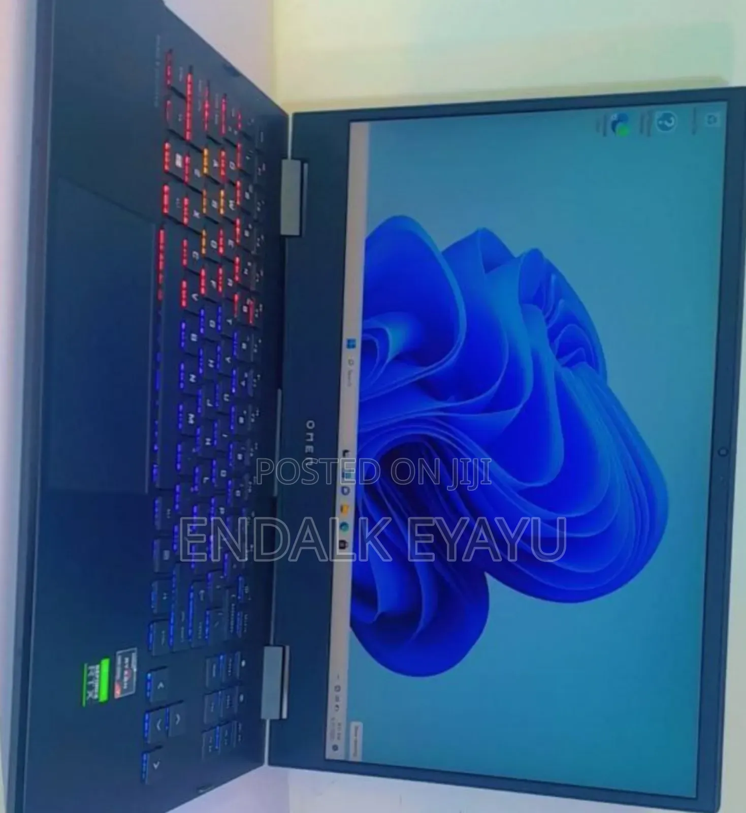 New Laptop HP Omen 15 16GB AMD Ryzen 7 SSD 512GB