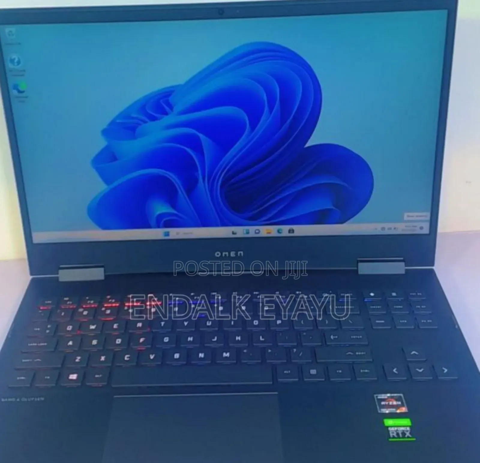 New Laptop HP Omen 15 16GB AMD Ryzen 7 SSD 512GB