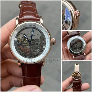 Patek Phillipe Transparent Luxurious Automatic Watch