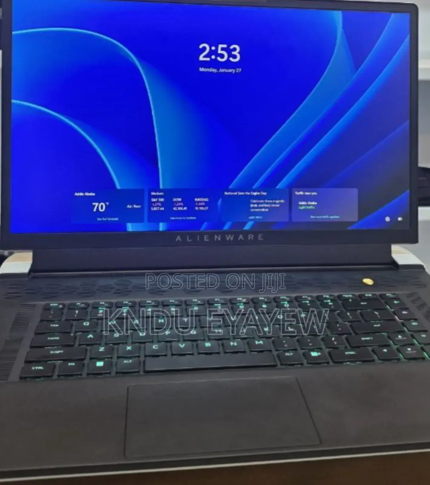 New Laptop Alienware Area-51m 32GB Intel Core I5 SSD 1T