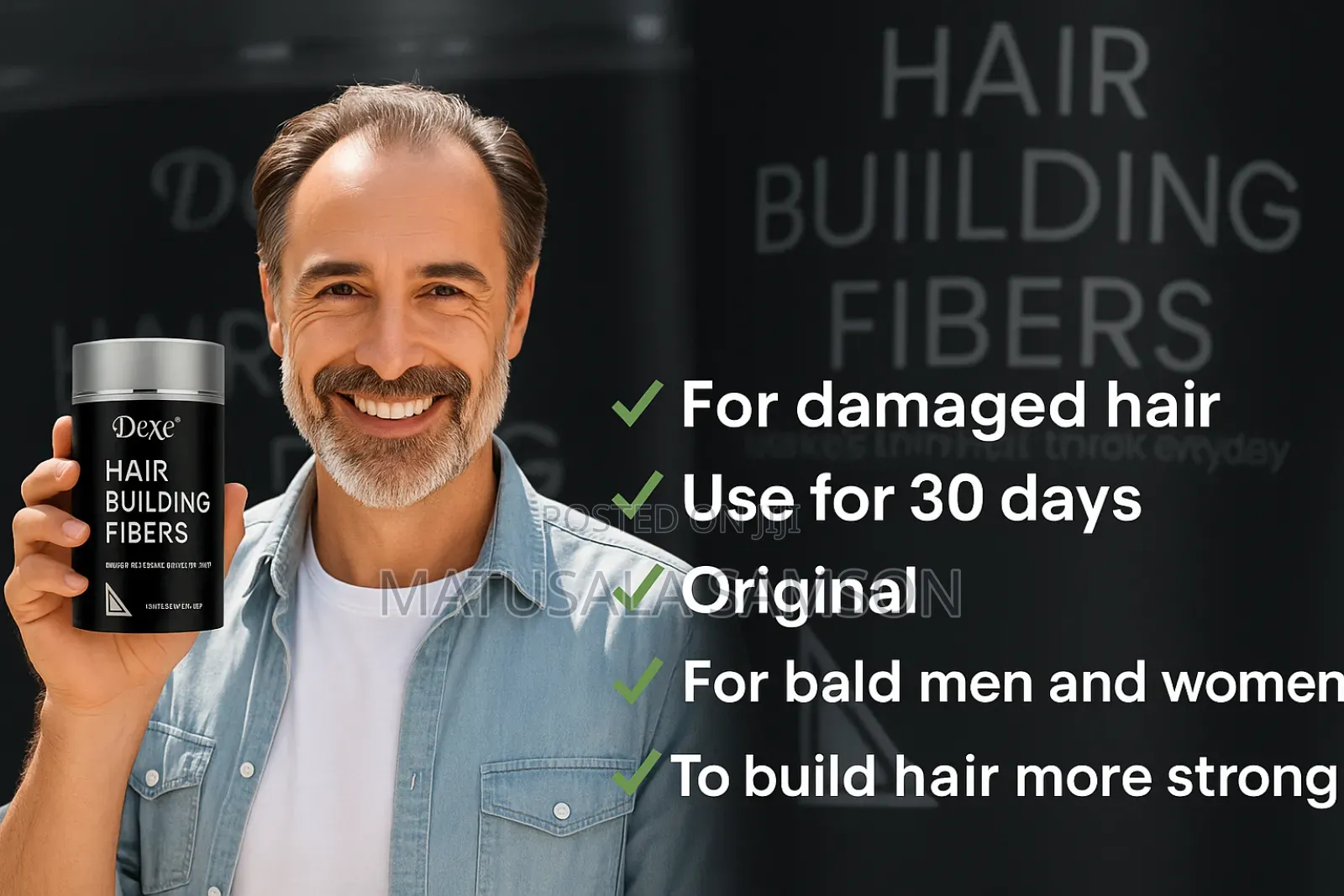 Dexe Hair Building Fiber Product