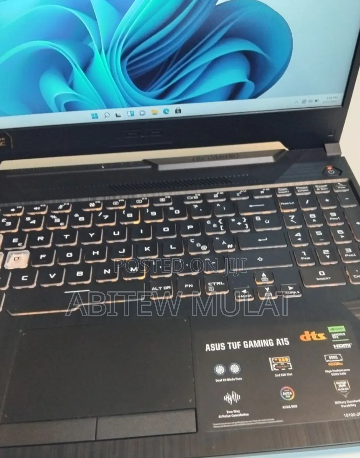 New Laptop Asus TUF Gaming A15 16GB AMD Ryzen 5 SSD 512GB