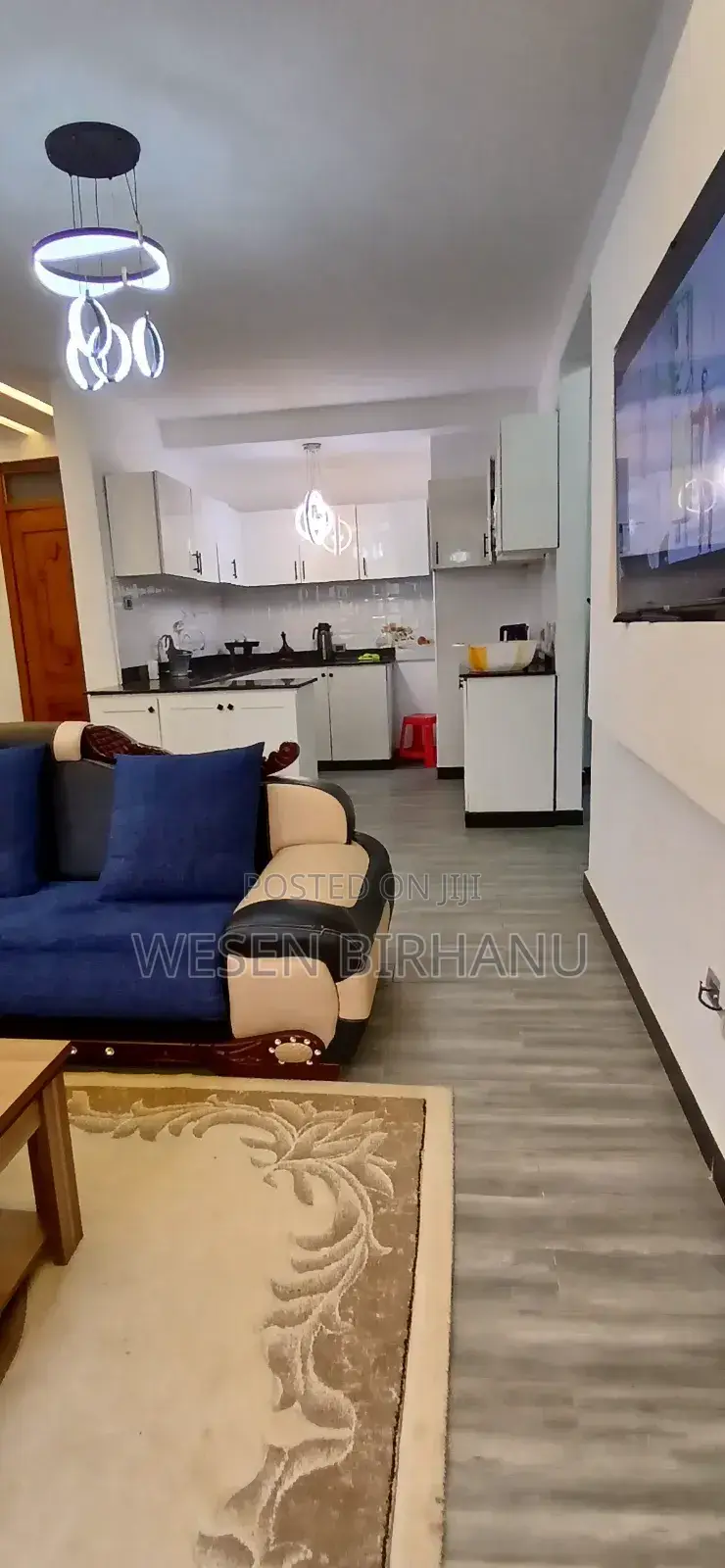 Furnished 3bdrm Apartment in የ ግል አፐርትመንት, Addis Ketema for rent