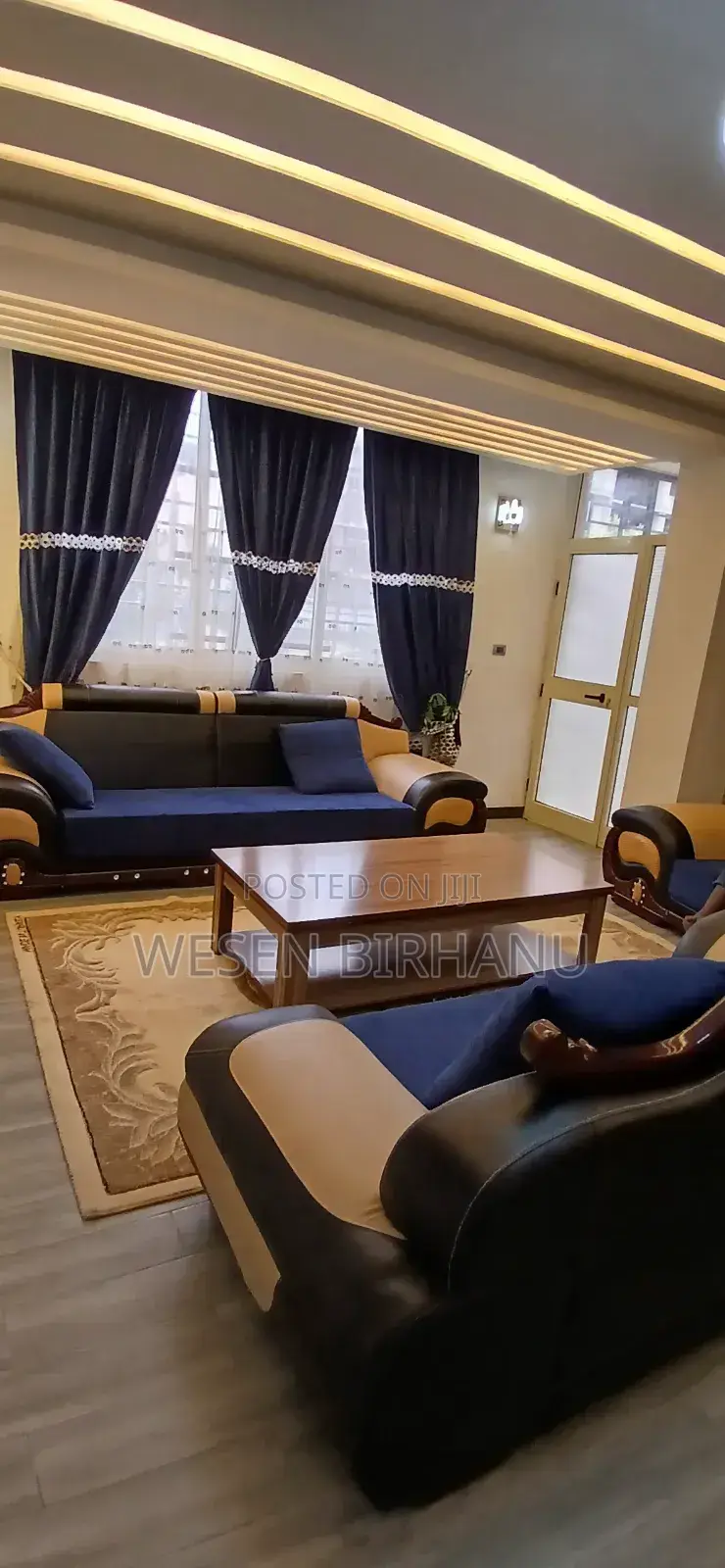 Furnished 3bdrm Apartment in የ ግል አፐርትመንት, Addis Ketema for rent