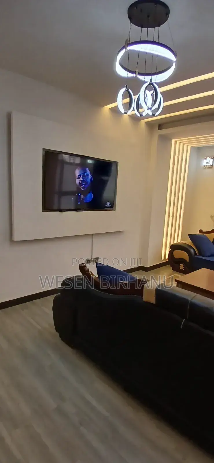 Furnished 3bdrm Apartment in የ ግል አፐርትመንት, Addis Ketema for rent