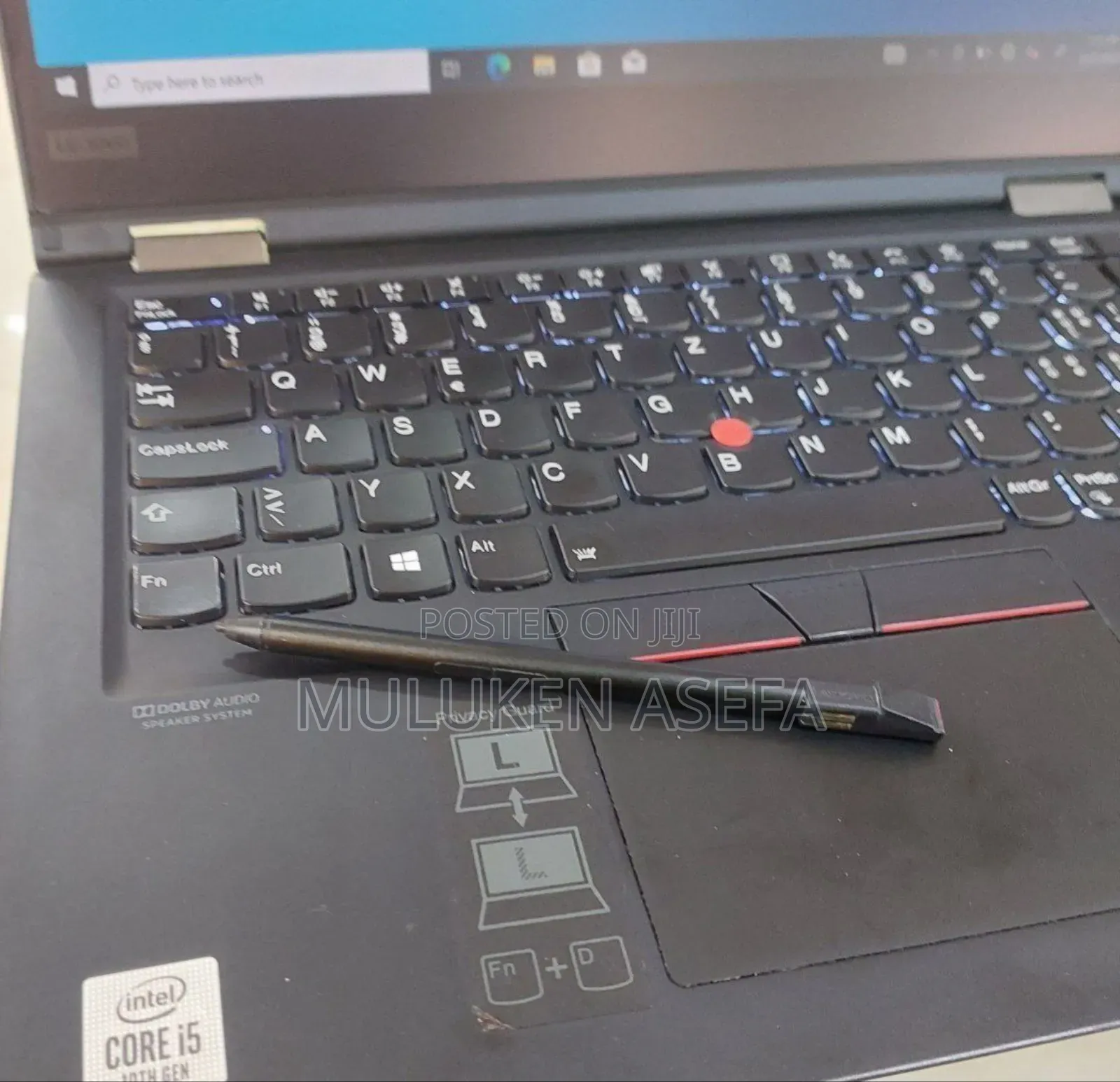 New Laptop Lenovo Thinkpad X13 Yoga 8GB Intel Core I5 SSD 512GB