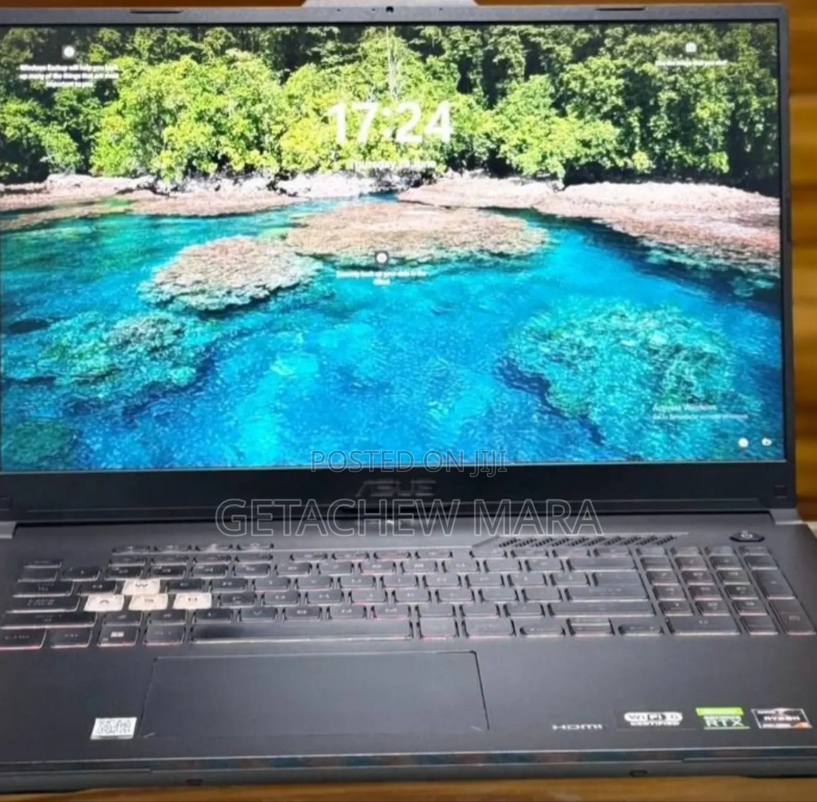 New Laptop Asus TUF Gaming A15 16GB AMD Ryzen 7 SSD 512GB