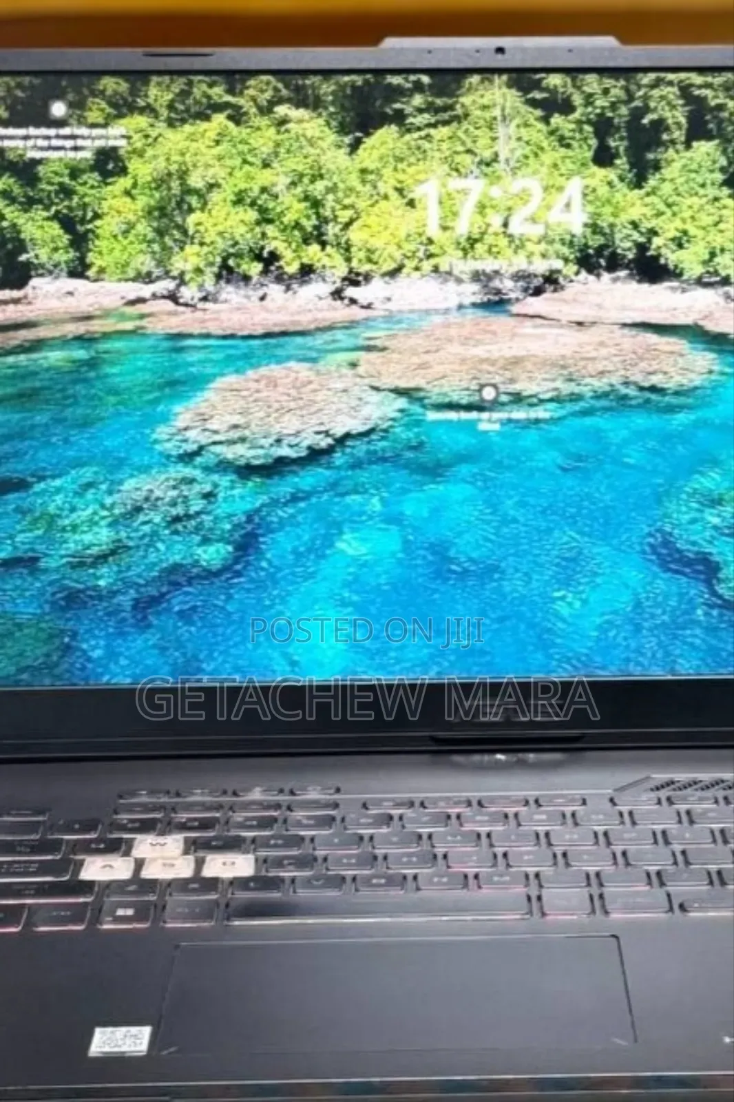 New Laptop Asus TUF Gaming A15 16GB AMD Ryzen 7 SSD 512GB