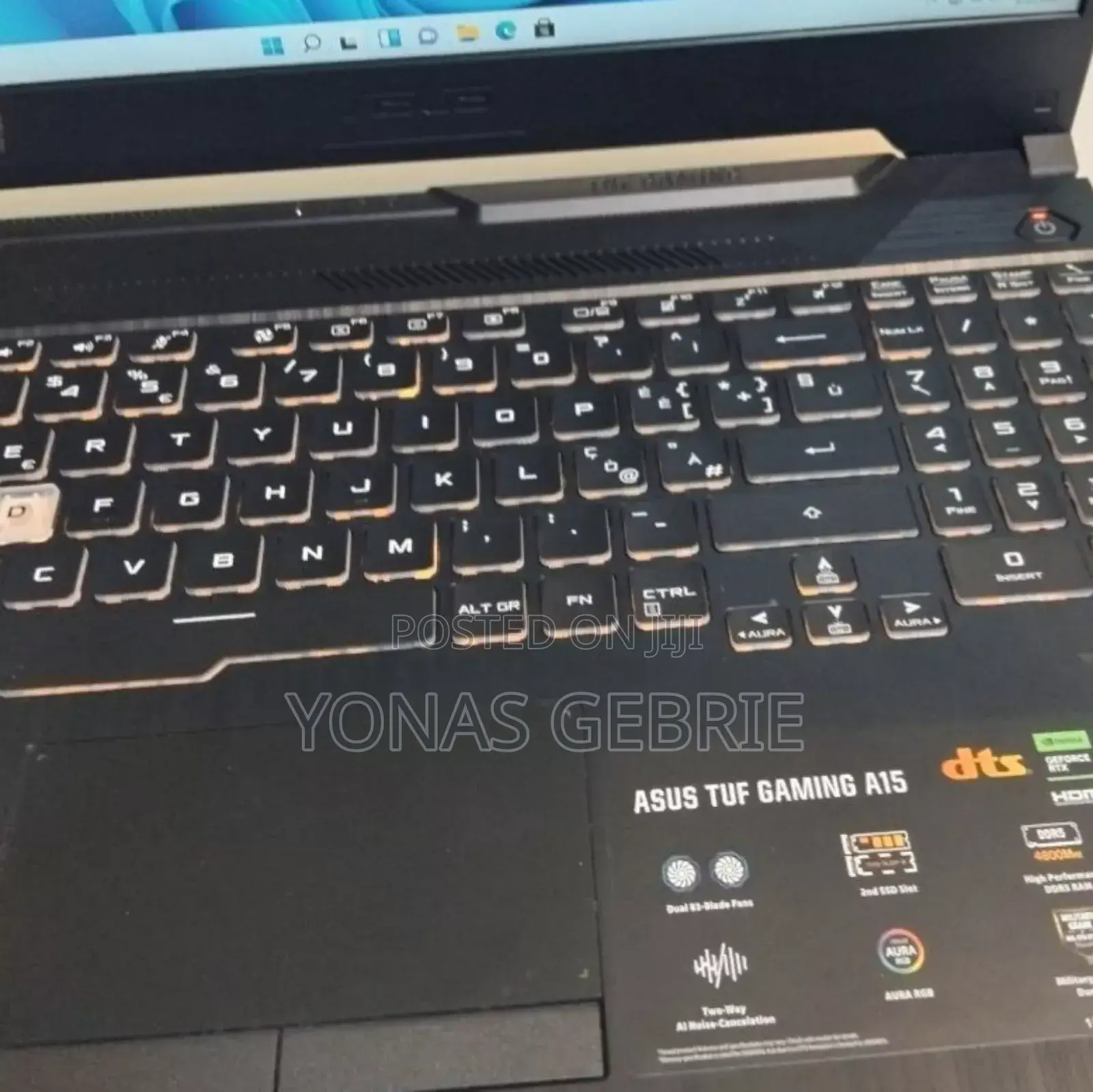 New Laptop Asus TUF Gaming A15 16GB AMD Ryzen 5 SSD 512GB