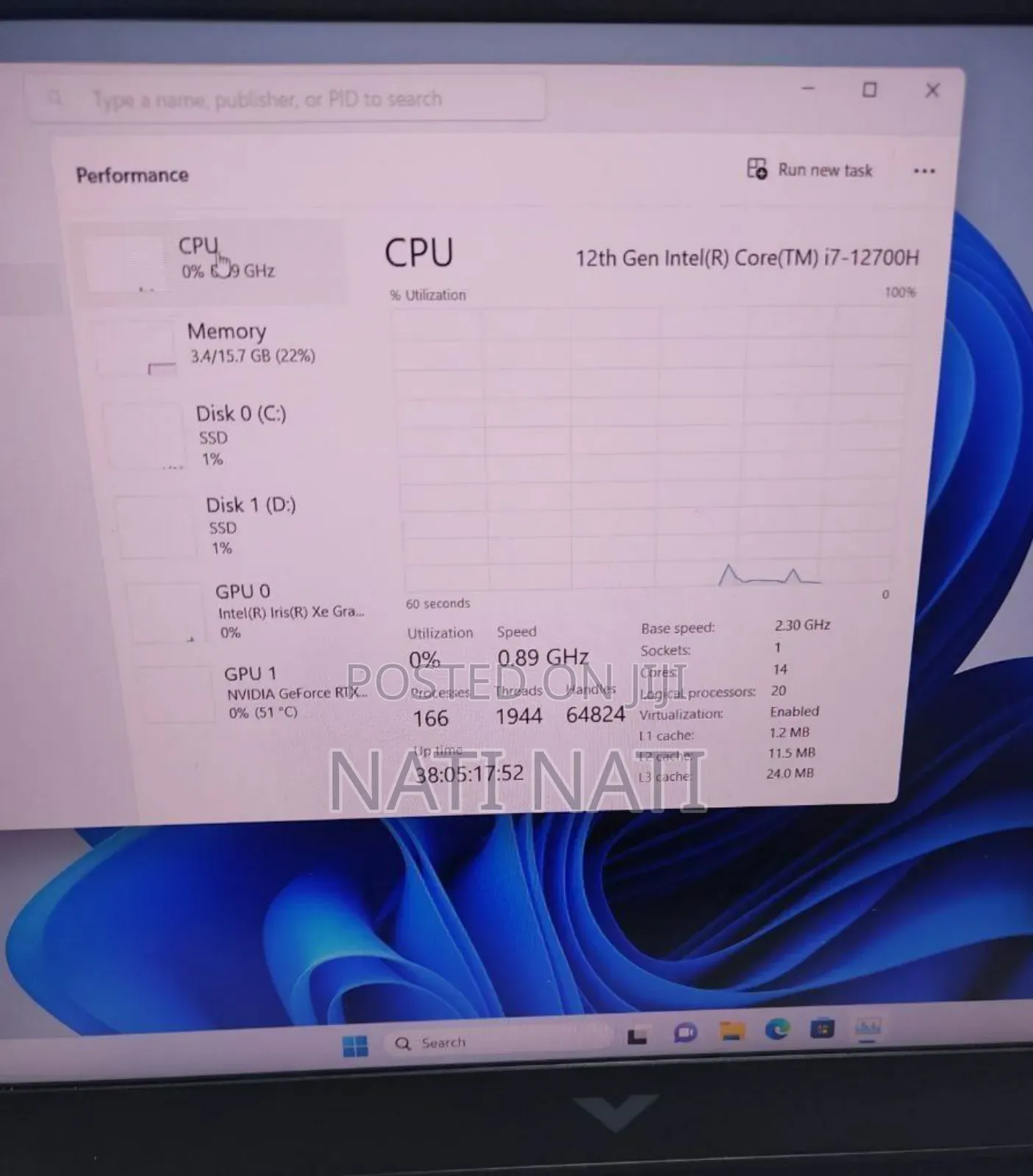 New Laptop HP Victus 15 16GB Intel Core I7 SSD 512GB