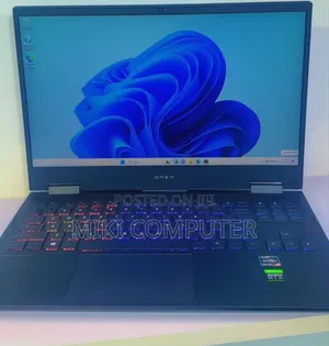 New Laptop HP Omen 15 16GB AMD Ryzen 7 SSD 512GB