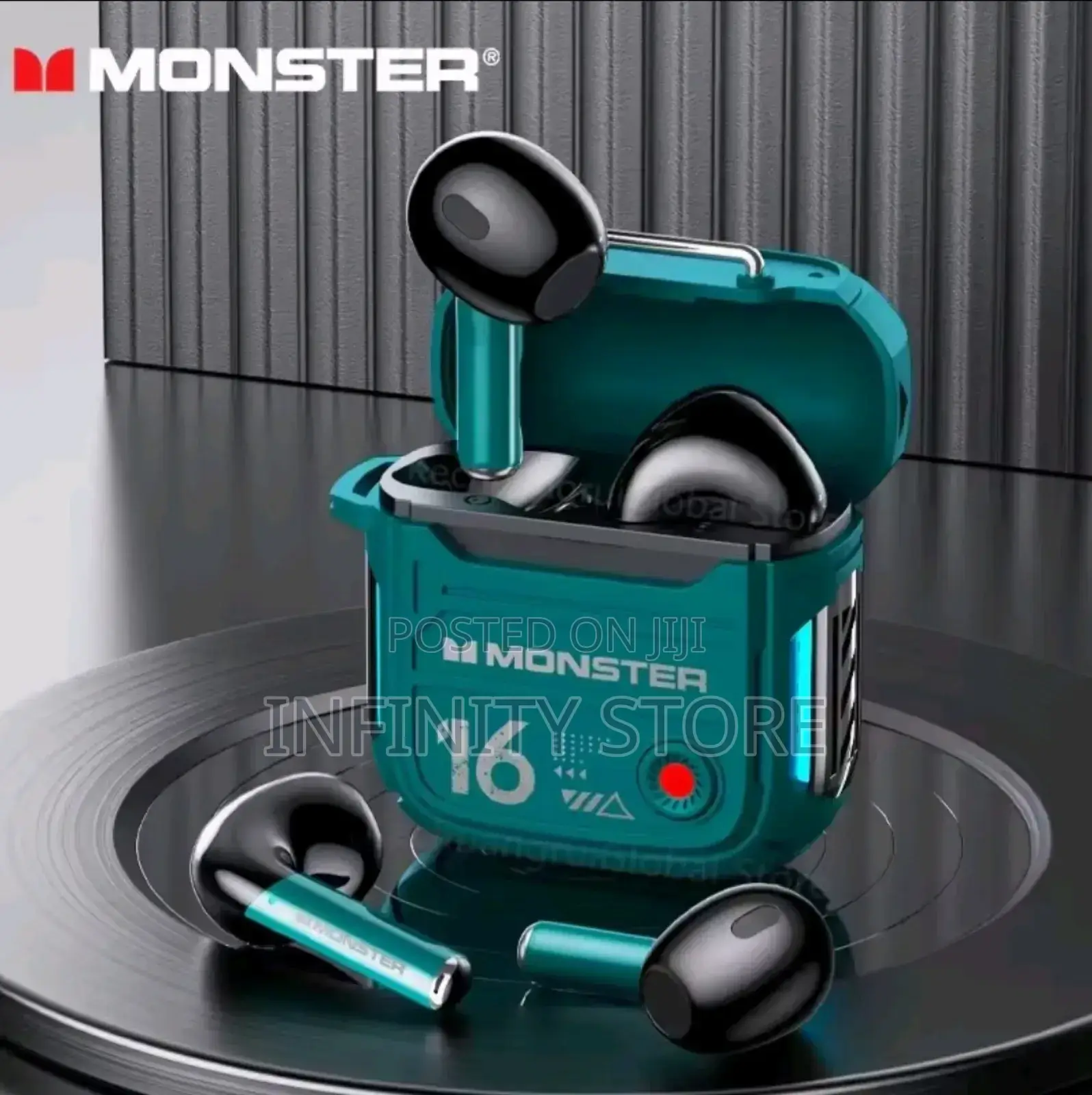 Original Monster Airmars Xkt16 Bluetooth Earphones