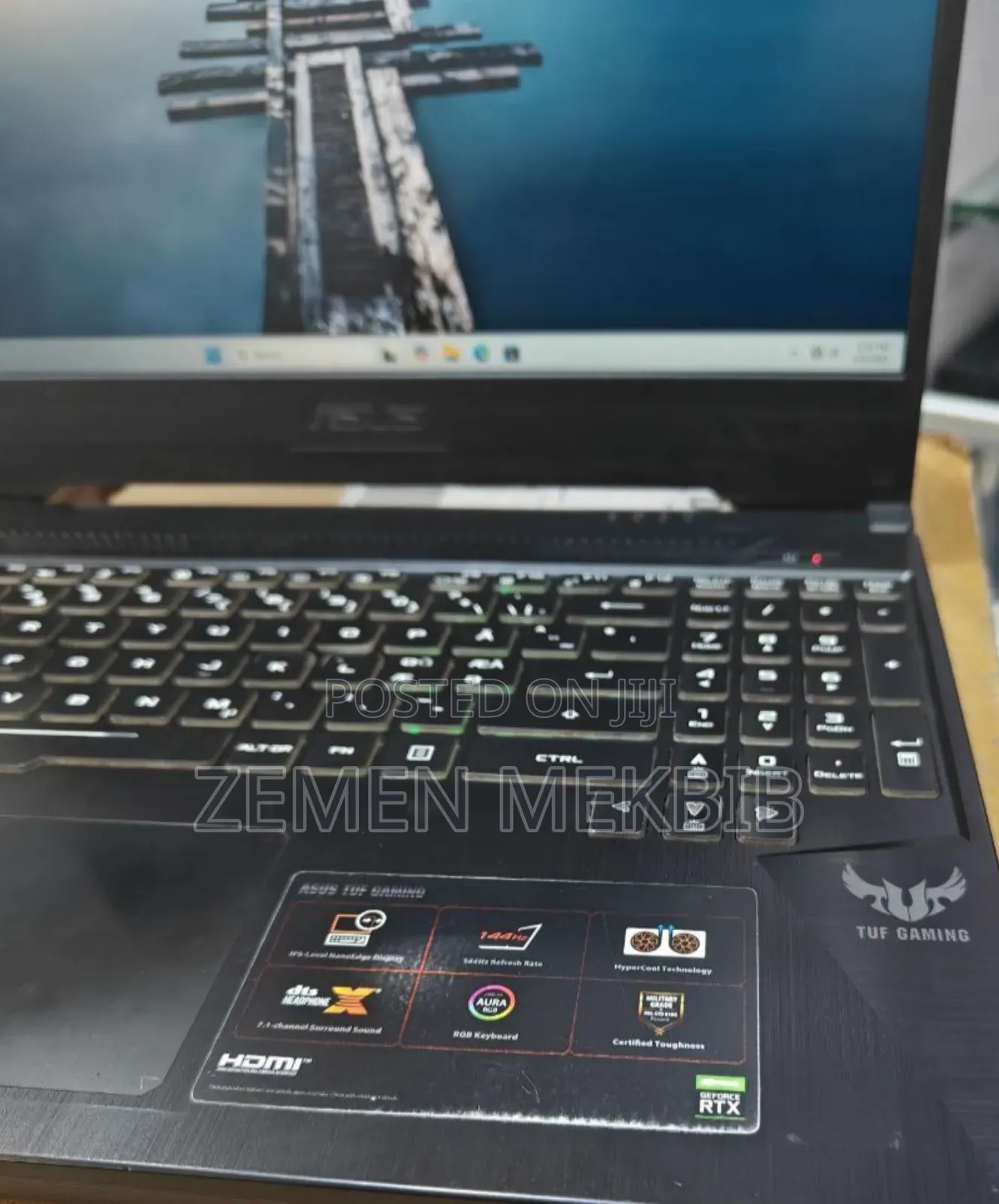 New Laptop Asus TUF Gaming A15 16GB AMD Ryzen 5 SSD 512GB