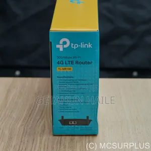 Tp-Link Tl-Mr100 4g Router (4g Simcard Lan Cable Internet)