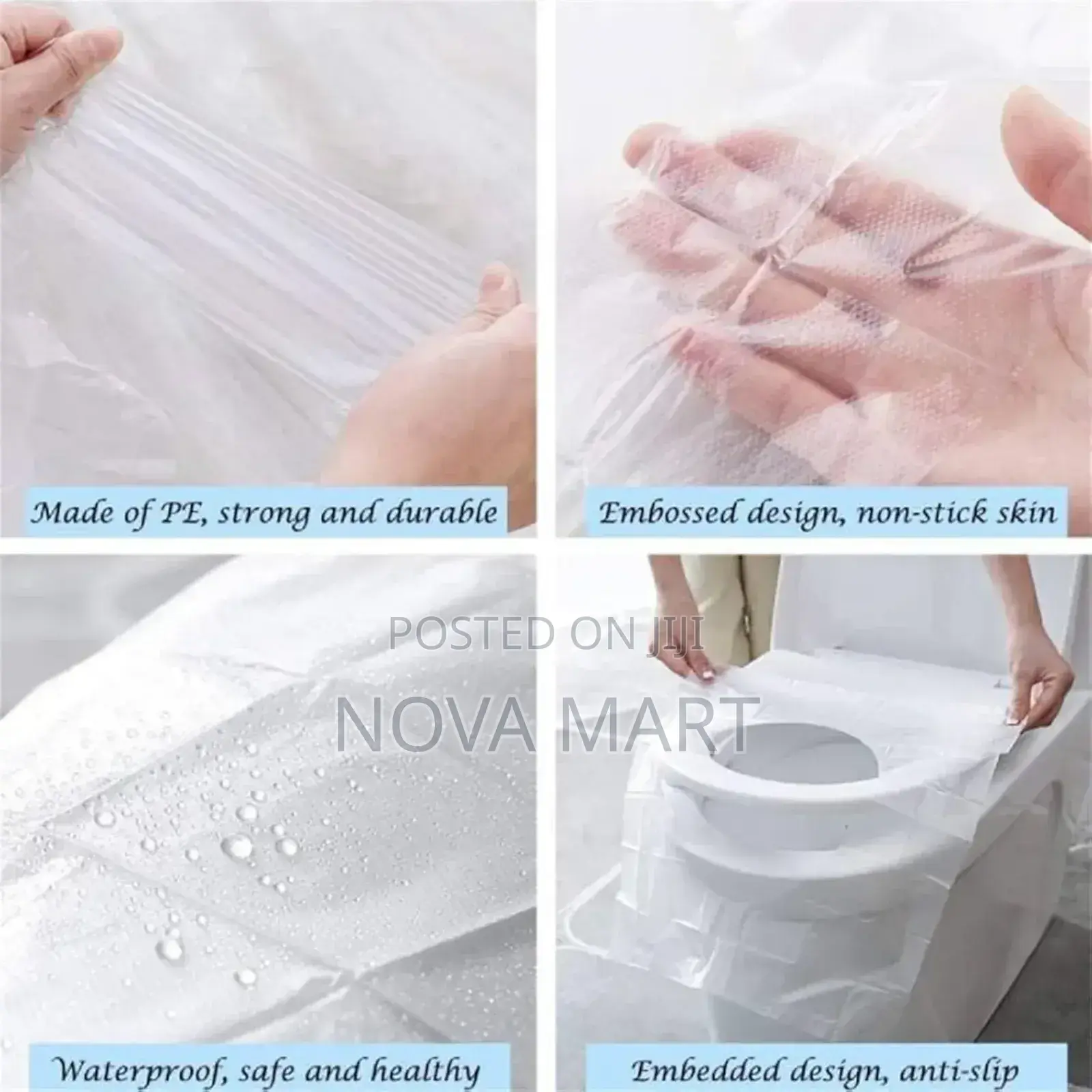 Toilet Seat Plastic Cover